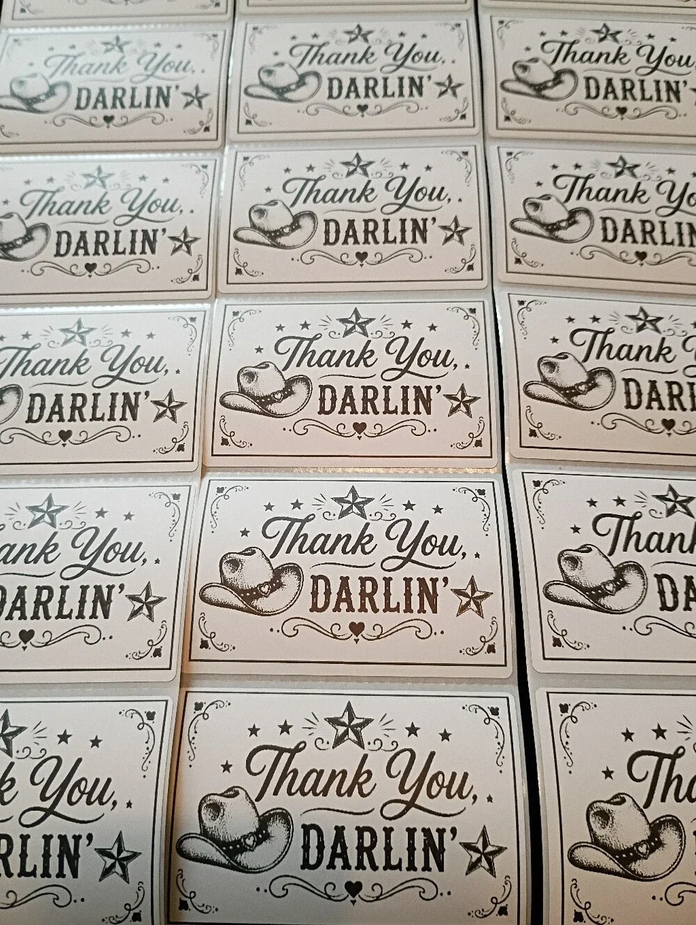 Thank You Stickers